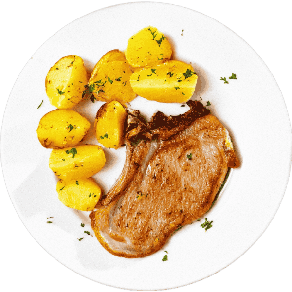 Samoborski kotlet s krumpirom