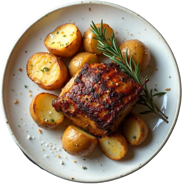 Svinjsko pečenje s pekarskim krumpirom