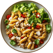 Salata od tunjevine s povrćem u jogurt dresingu