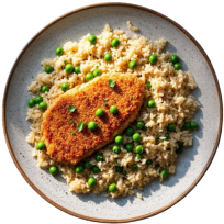 Bečki odrezak s rižibizijem