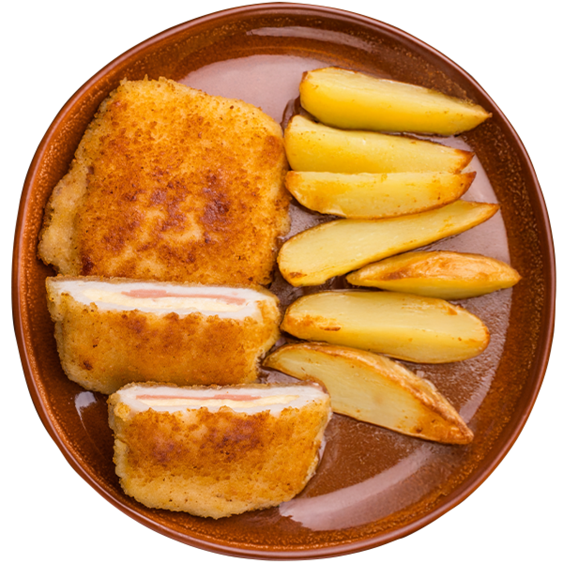 Cordon bleu pileći sa prilogom