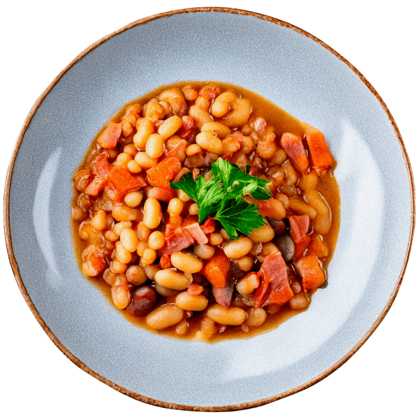 Grah s ričetom i špekom