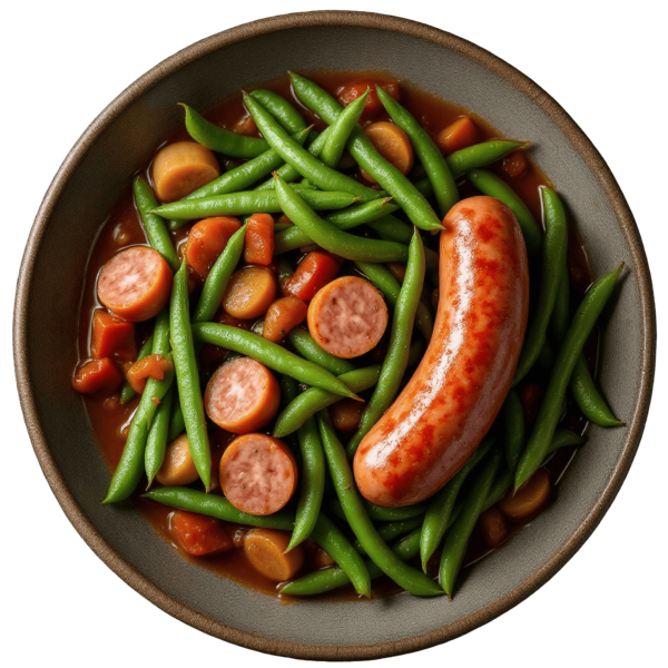 Varivo od mahuna s domaćom kobasicom